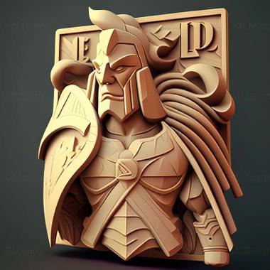 3D модель Гра Lords Mobile (STL)